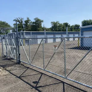 Automatic gate at Kwiklock Storage Park City, KS