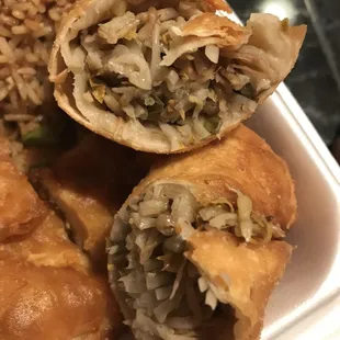 Egg roll. Nothing special