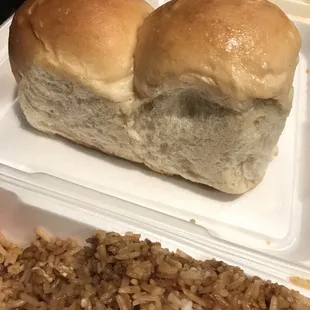 But those rolls. Omgosh! Make sure you order at least 6 for yourself! So good!!