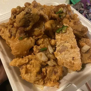 Salt and pepper pork (9/10)
