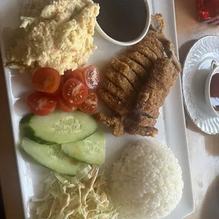 Tonkatsu Platter