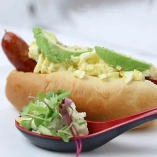 Avocado & Egg Dog
