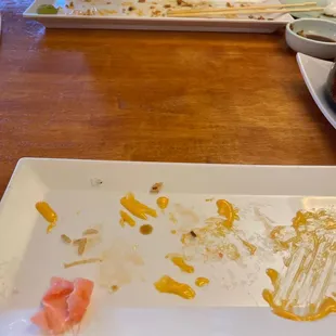 Empty plate!