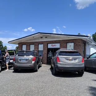 Every seat was taken inside and standing room only for carryout!