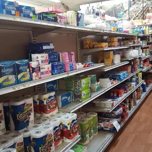 a grocery store aisle