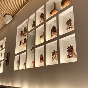 sushi and sashimi, interior