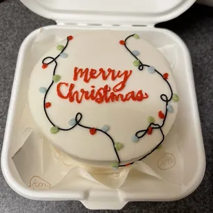 Christmas Lunchbox Cake