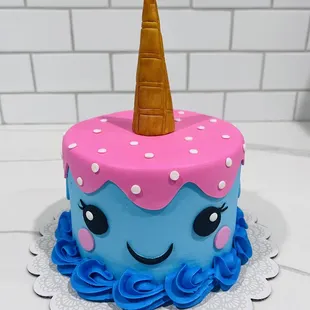Narwhal cake