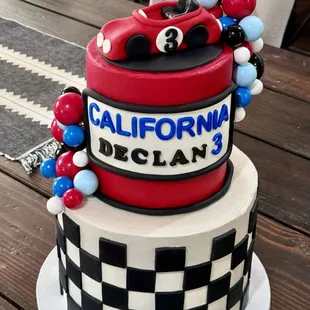 Cars cake