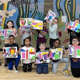 Lincoln YWCA Abstract Art Project