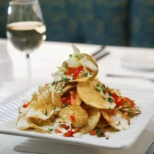 food, nachos