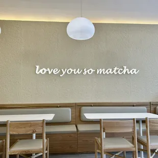 Dining area