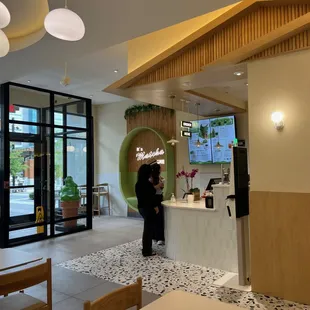 Inside