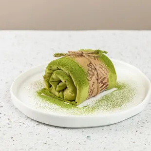 Matcha Towel Cake