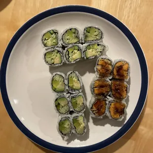 E4. Vegetable Roll E5. Sweet Potato Roll