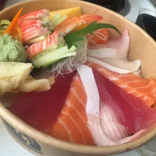 Chirashi $23.95 !