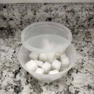 $1.50 for side of pickled radish. Could be given free, upon request, with entree.