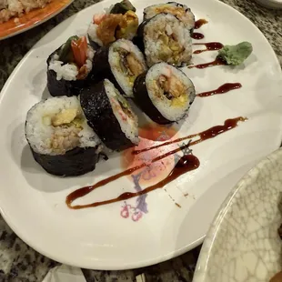 food, sushi, sashimi, sushi and sashimi