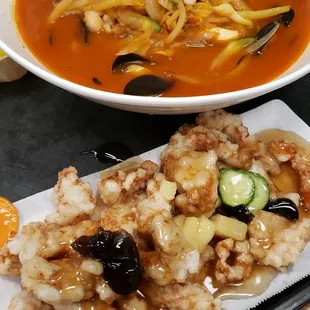 Jjamppong Tangsuyuk Combo