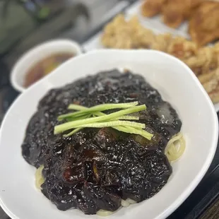 Jjajangmyun -black bean noodles