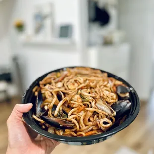 Seafood Jajangmyeon Noodles