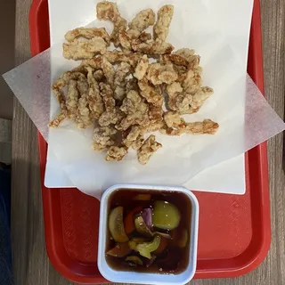16. Fried Pork with Sweet Sour Sauce