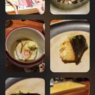 Omakasa dishes