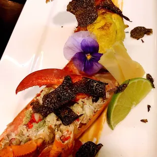 Lobster dish from 8-course