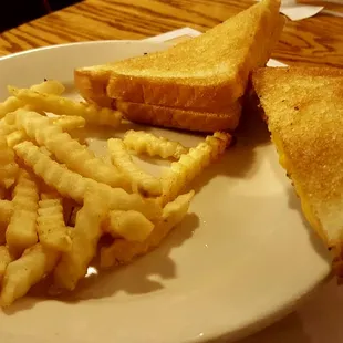 Kids grilled cheese