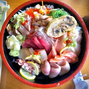 sushi and sashimi, food, sashimi, sushi