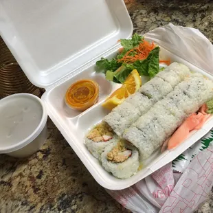 Avocado Tuna Rolls