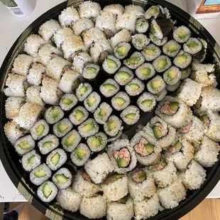 Sushi platter