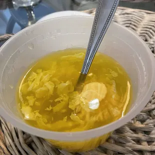Egg drop soup