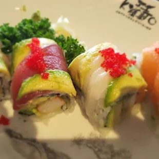 Rainbow roll