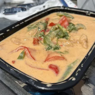 Shrimp Thai Spicy Curry Shrimp