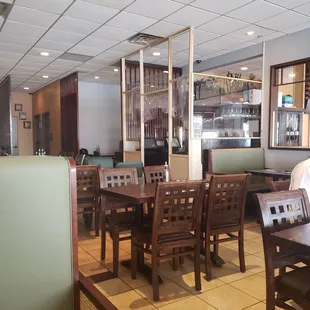 New dividers inside and seats