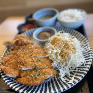 Pork Cutlet and Beef Gyukatsu