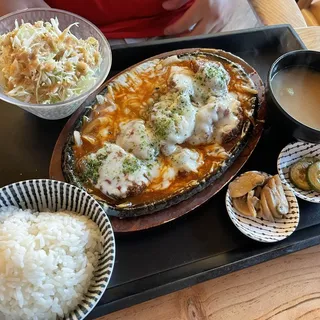 Snowy Cheese Flakes Gyukatsu