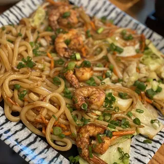 Seafood Stir Fry Udon