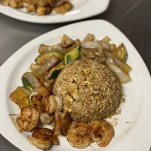Hibachi Lunch Shrimp