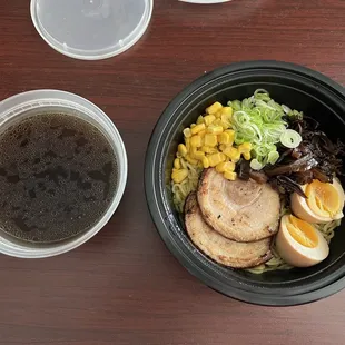 Shoyu Ramen before combining