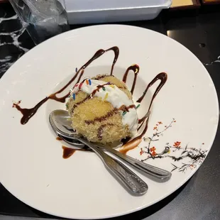 Fried ice cream