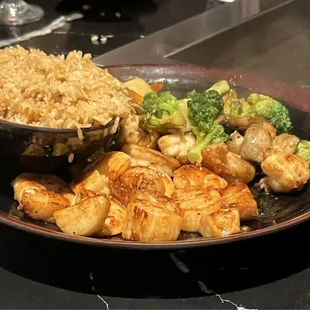 Seafood hibachi