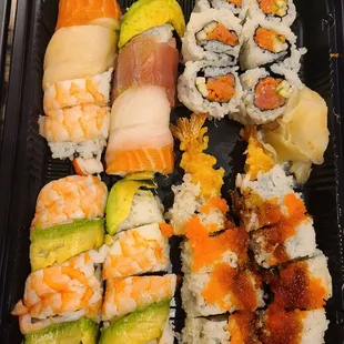 Tekka/Tuna Roll  Spider Roll  Rainbow Roll  Super Crunch