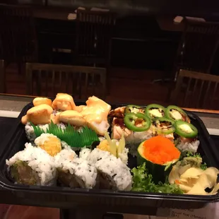 sushi and sashimi, food, sushi, sashimi