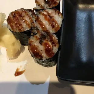 Eel roll. We already ate 2