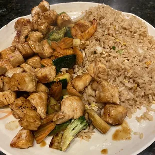 Chicken Hibachi with Fried Rice