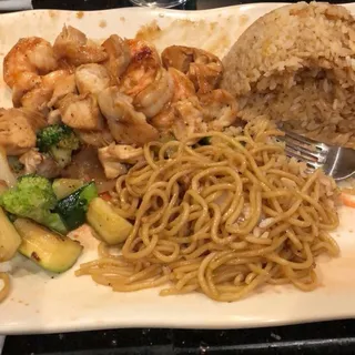 Hibachi Chicken & Shrimp