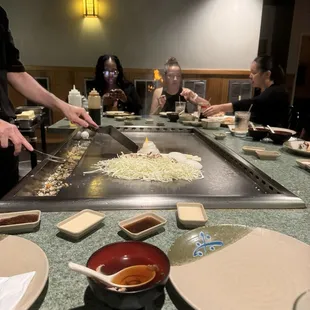 sushi and sashimi, interior