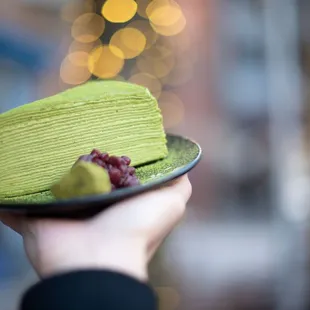 Matcha Crepe Layer Cake